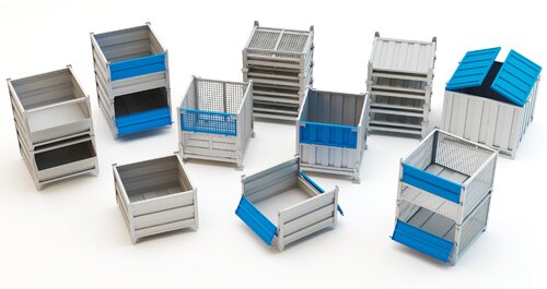 Maxstor is specialized in Stillages, Steel Stillages, Metal Stillages, Roll & Retention Cages, Wire Mesh Pallet Cages, Collapsible Metal Container.
